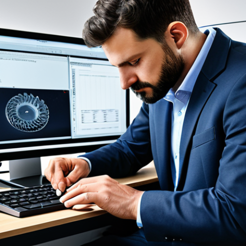 Mechanical Design**

"A professional mechanical engineer, fully clothed in appropriate workshop attire, working on a 3D CAD design of a complex machine part in a modern office setting. Safe for work, appropriate content, perfect anatomy, natural proportions, well-formed hands, proper finger count, high quality, professional, modest clothing, family-friendly."

**