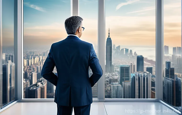 기계설계기사 연봉 협상 전략 - **The Specialist (left):** A young engineer in their late 20s, perhaps holding a miniature, intricat...