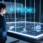 기계설계기사와 국제 표준 설계 도면 - **Prompt:** A diverse team of engineers, including male and female professionals of various ethnicit...