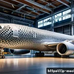 Home 21 기계설계기사와 3D 프린팅 설계 사례 - A detailed 3D-printed titanium aircraft component showcasing a complex lattice structure for lightwe...